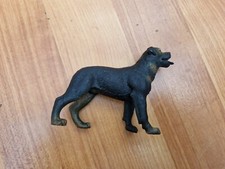 7.6cm Chien Labrador Noir Animal Figurine Ornement Figurine Collectable