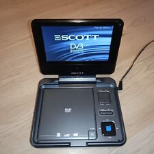 Lecteur DVD portable Scott DPX 7040HTV complet télécommande accessoires + notice