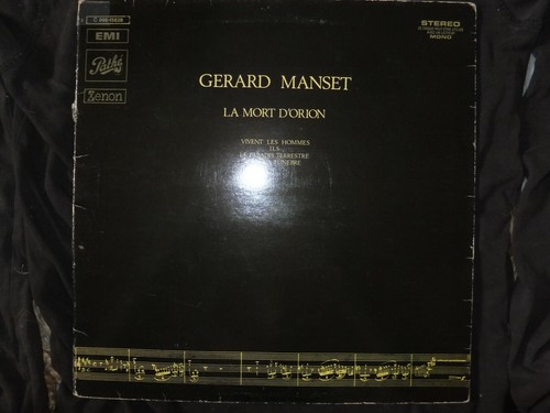 Vinyle tours gerard manset - vinyle,
