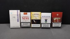 Lot de 5 paquets de cigarettes