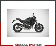 Pots echappement ZARD ZDU788S10SBR INOX RACING DUCATI MONSTER 797 ZUMA 2017 2019