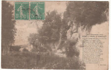 CPA  PONT-L'ABBÉ-D'ARNOULT (17) - LES ROCHERS DE LA CADORETTE - ÉCRITE