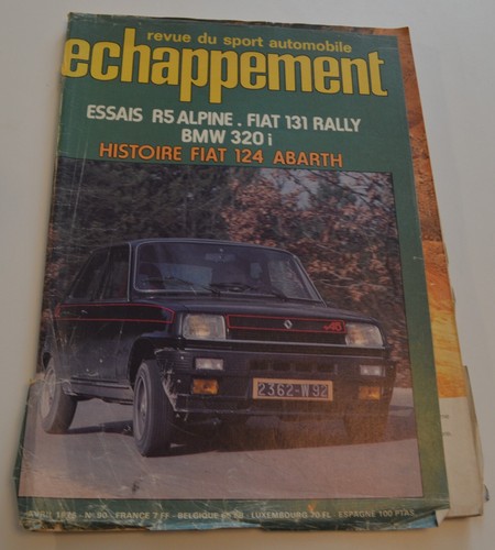 Revue echappement 90 mai - echappement,