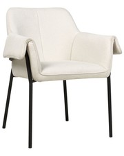 Fauteuil Tissu Crème à