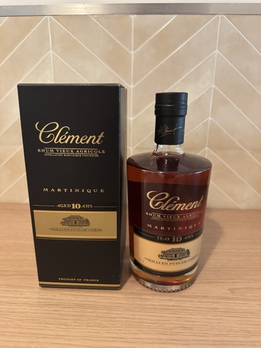 Rhum vieux clément ans - rhum,