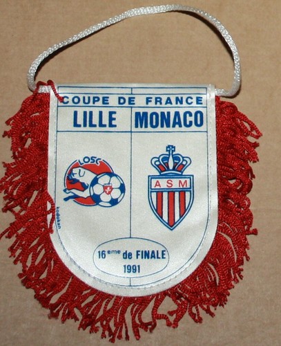 Football fanion monaco v - football,