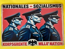 objet militaire plaque de soldats allemand  guerre de  39/ 45