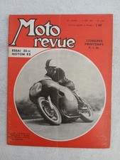 MOTO REVUE N°1541 13/5/1961 RENSEN VAINQUEUR A BOURG (NORTON)- ESSAI 50CC MOTOM