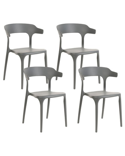 Lot chaises salle - 4, de