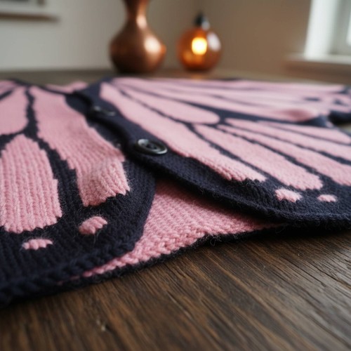 Cardigan cape tricot ouvert - cape,
