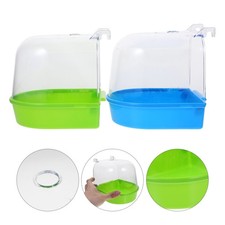 2 Pcs Perroquet Bain De