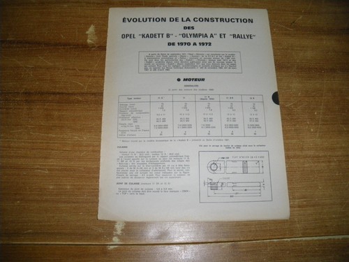 Revue technique évolution - technique,
