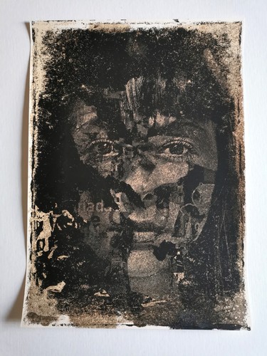 Vhils oxymoron hand finish - oxymoron,