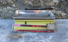 Balance de ménage ancienne jaune TRAYVOU années 60 vintage 5 kilos