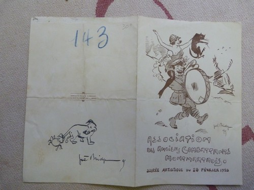 Dessin original dedicace - b,