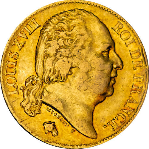 Restauration francs or - restauration,