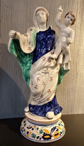 Grande vierge enfant en - vierge, l'enfant
