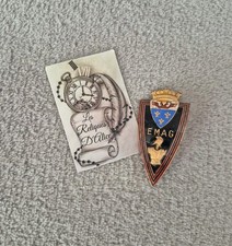 Insigne / pucelle EMAG école militaire d'application du génie A.Augis Lyon