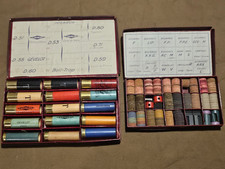 présentoir publicitaire Gévelot douilles chasse vintage cartridge display hunter