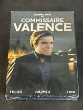 COMMISSAIRE VALENCE VOLUME 2  COFFRET 6 DVD BERNARD TAPIE NEUF SOUS BLISTER