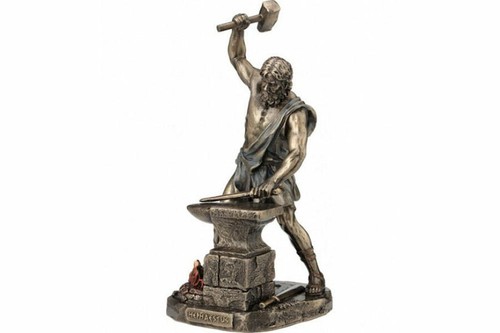 Statue bronze résine - en,