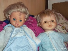 2 Poupées anciennes  a disques : Bella et Famosa