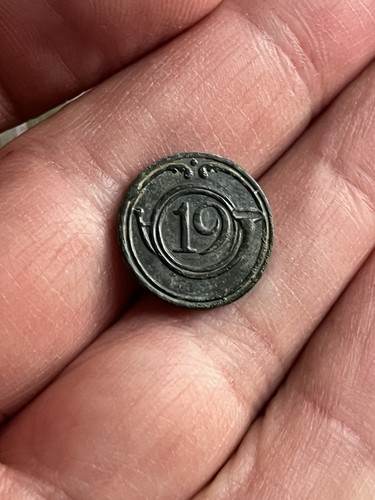 Bouton 19e regiment - 19e,