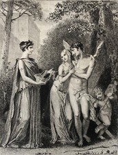 Pierre-Paul Prud'hon 1758-1823 (d'après) l'innocence Adolphe Lalauze (1838-1906)