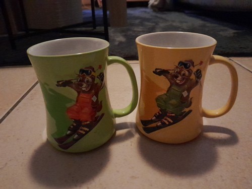 Lot mugs marmotte - de, la