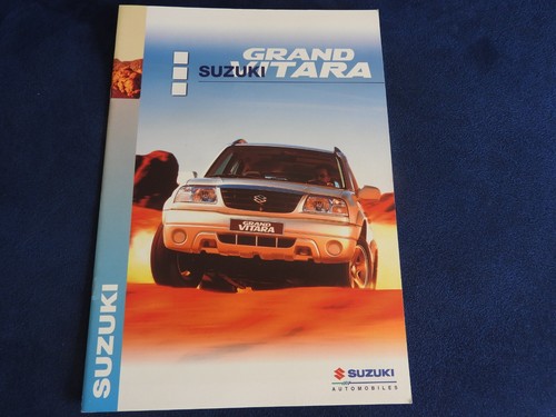 Catalogue suzuki grand vitara - catalogue,