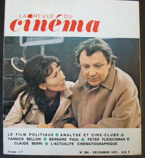 LA REVUE DU CINEMA IMAGE ET SON N°266 / DEC. 72 / CLAUDE BERRI / YANNICK BELLON