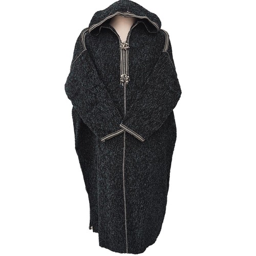 Djellaba capuche laine - djellaba,
