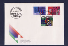 SUISSE  enveloppe comptoir 1994  livre et presse   avec 1449/51