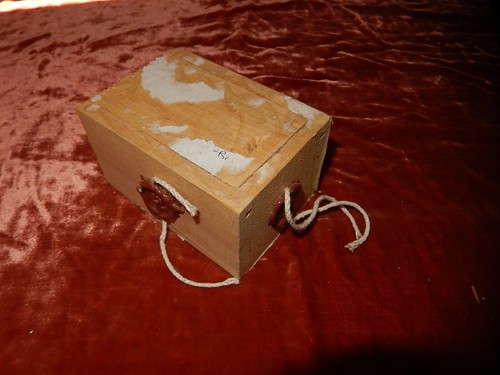 Ancien coffret boite bois - ancien,