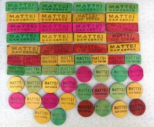 54 Jetons de jeu - MATTEI - Modèle MATTEI CAP CORSE - Bois -