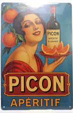 PLAQUE METAL Tôlé Vintage