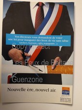 LIGUE CONTRE CANCER ELU COUPE CIGARETTE VIVRE SANS TABAC  pub carte postale  