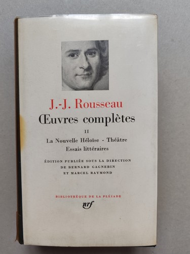 Rousseau oeuvres complètes - -,