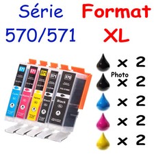 Kit de 10 cartouches d'encre