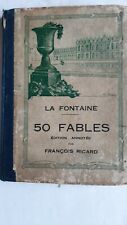 La Fontaine  50 Fables Edition Annotée Par F Ricard