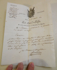 document 1807 empire francais