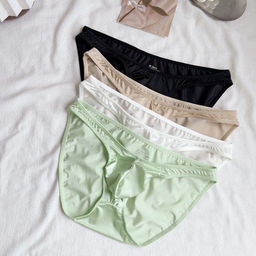 Slip homme soie glacée - slip,