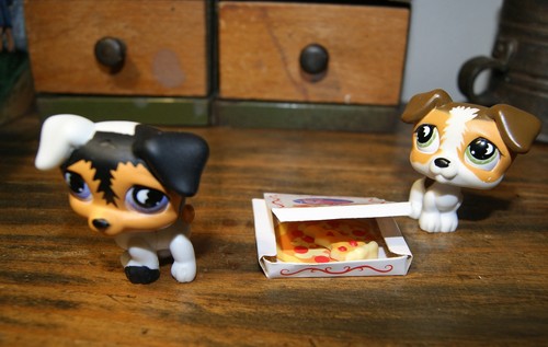 Littlest petshop duo chiens - duo,
