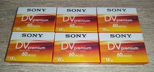 * LOT 6 MINI DV SONY 60 MIN