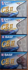 4 K7 CASSETTES AUDIO BASF