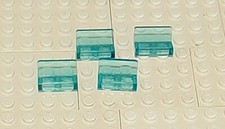 4 panneaux Lego Trans bleu