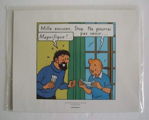 Tintin extrait les - les, bijoux
