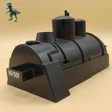 Playmobil corps-châssis-carrosserie-chaudière carbone-locomotive train électr...