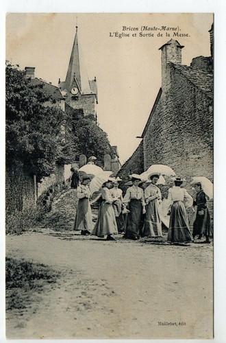 Bricon haute marne - haute, cpa