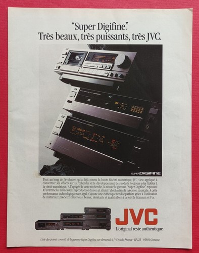 Publicité presse 1989 - publicité, de